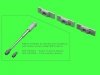 Master GM-72-023 PzKpfw VI Tiger I - gun mantlets - 3 optional types - to be used with gun barrels from sets GM-72-021 and GM-72-022 1/72